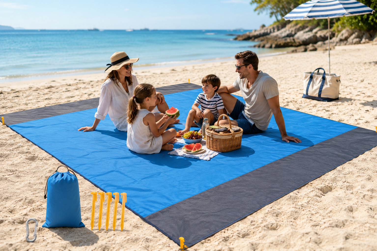 CoastBlanket™ Strand- & Picknickfilt