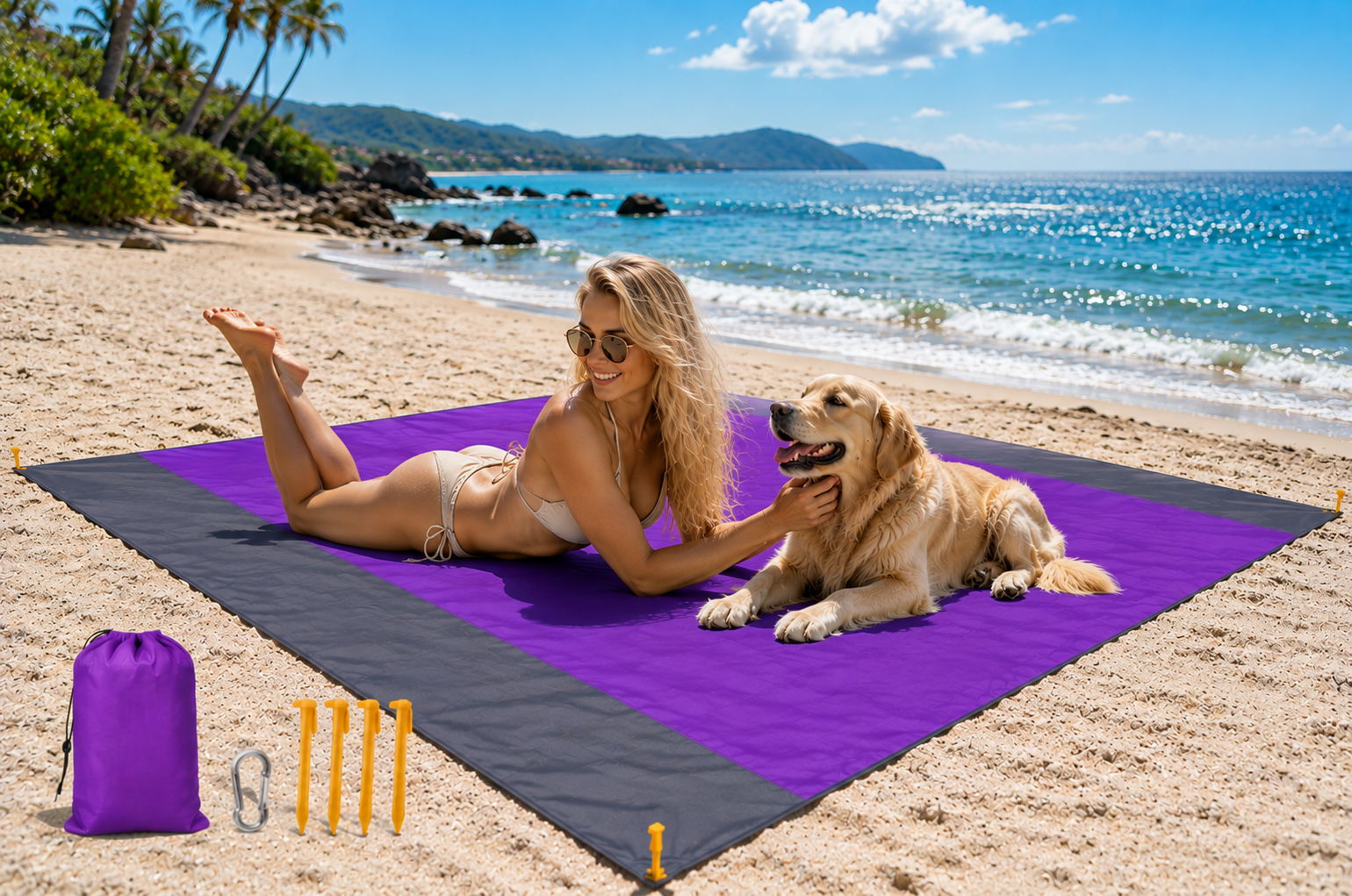 CoastBlanket™ Strand- & Picknickfilt