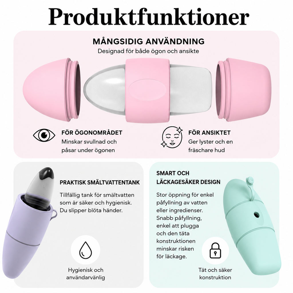 IceGlow™ Ansiktsroller
