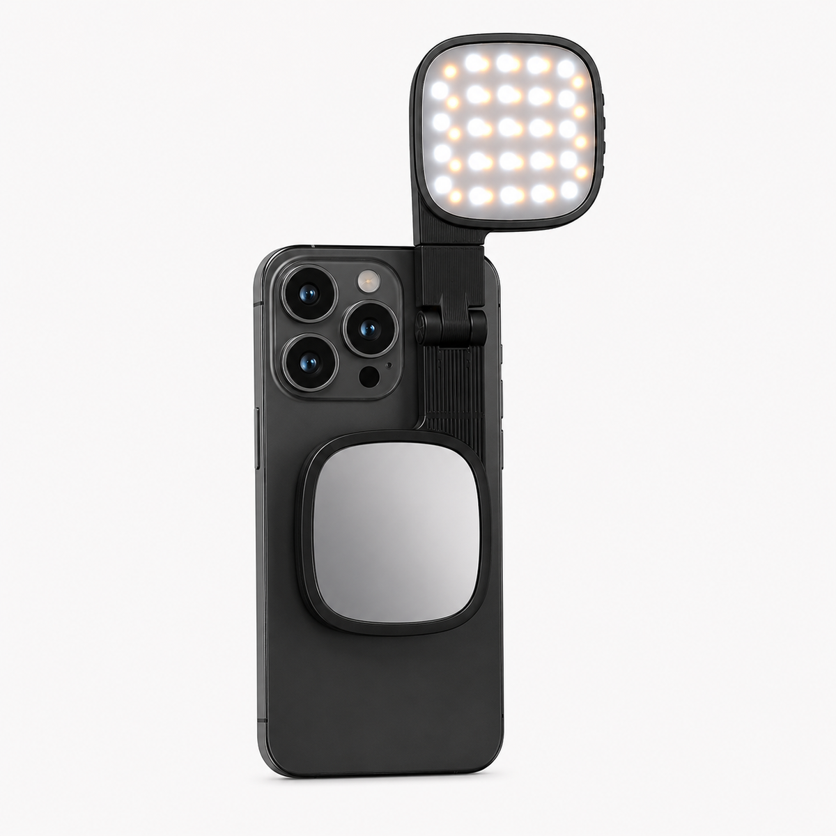 GlowMirror™ Magnetisk Selfiespegel med Fyllnadsljus
