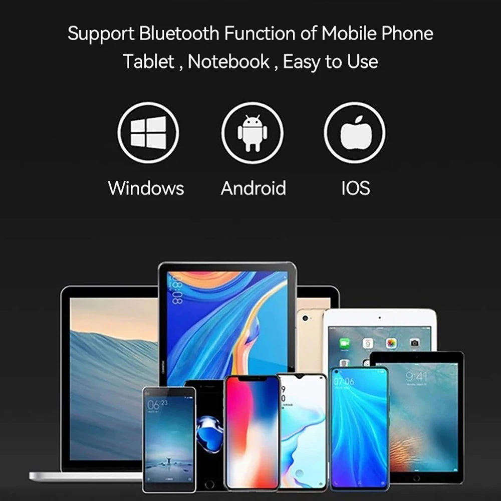 FoldKey™ Vikbart Bluetooth-tangentbord