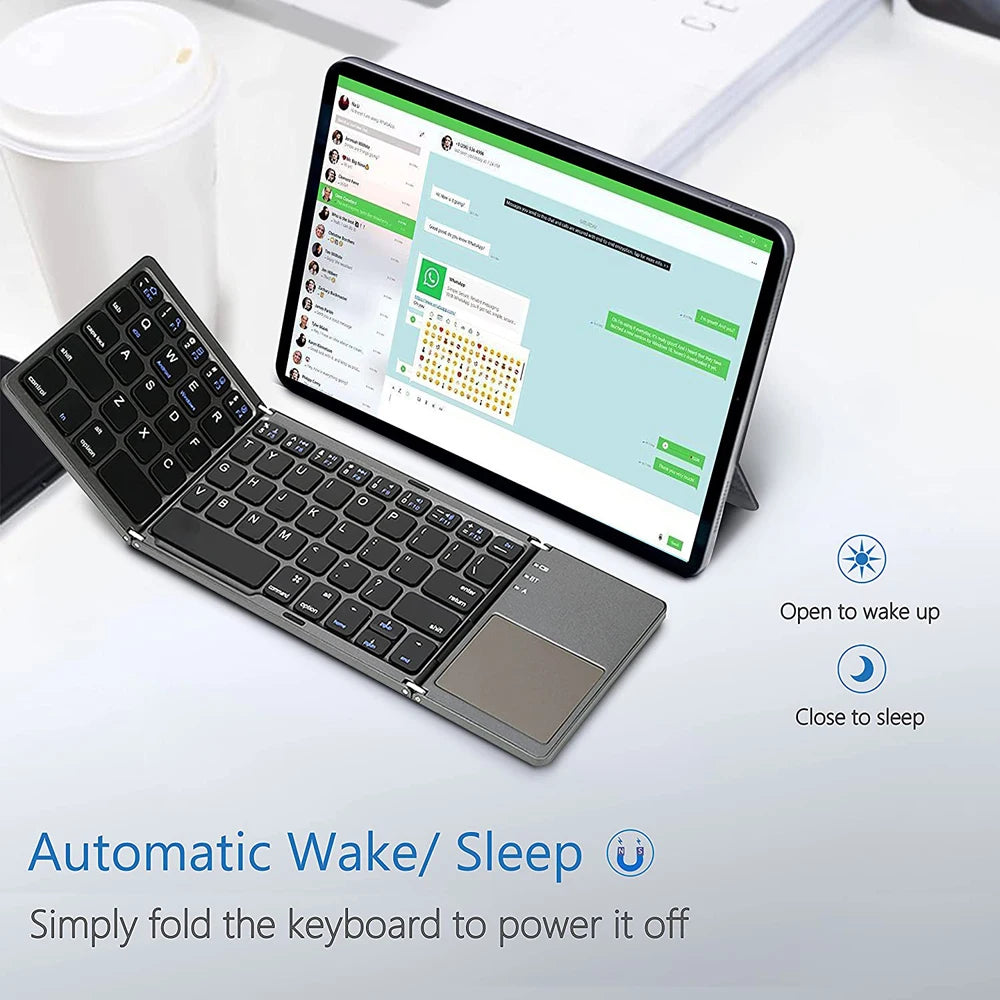 FoldKey™ Vikbart Bluetooth-tangentbord